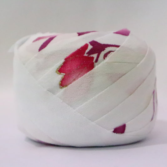 薄水色(一部薄紫色の花柄)・化繊(Y02309015)