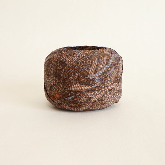 茶の大島紬(Y02512004)