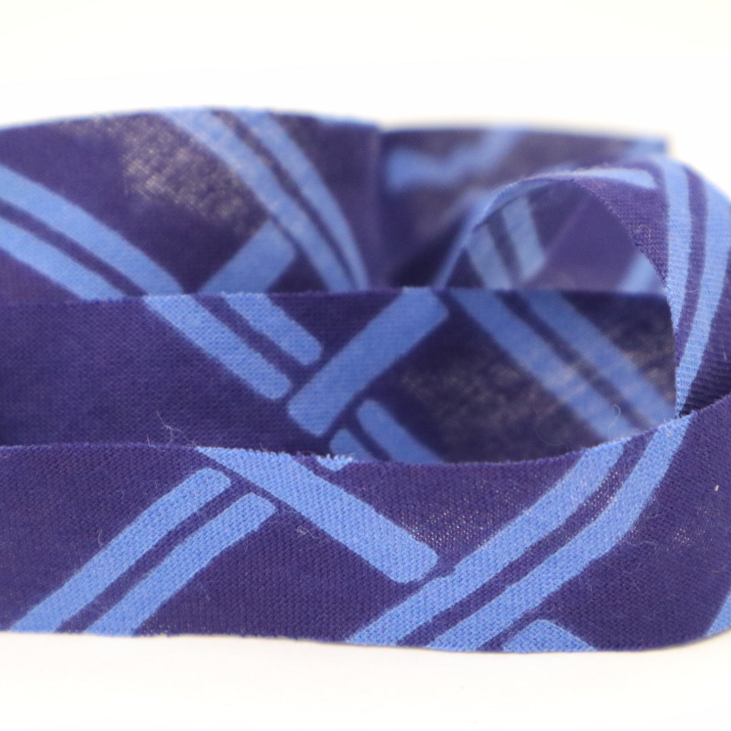 Dark blue with navy blue geometric pattern yukata (Y02401037)