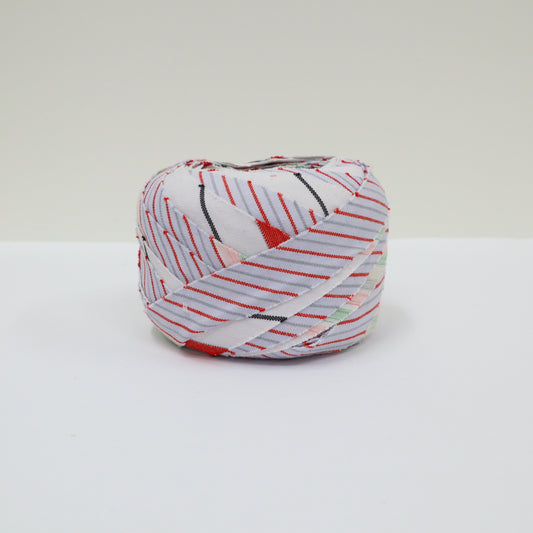 White Yukata Striped Pattern (Y02003084)