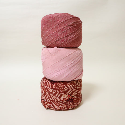 kimonoyarnお年玉BOX⑬(50m×3玉)(ロゴ入り組紐ディスク付きキットプレゼント)46%OFF