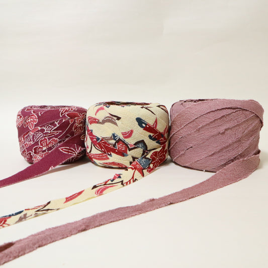 kimonoyarnお年玉BOX⑮(50m×3玉)(ロゴ入り組紐ディスク付きキットプレゼント)46%OFF