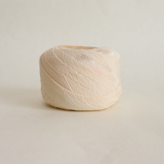 【残りわずか】きなり(白)の無地・縮緬(Y02601002)