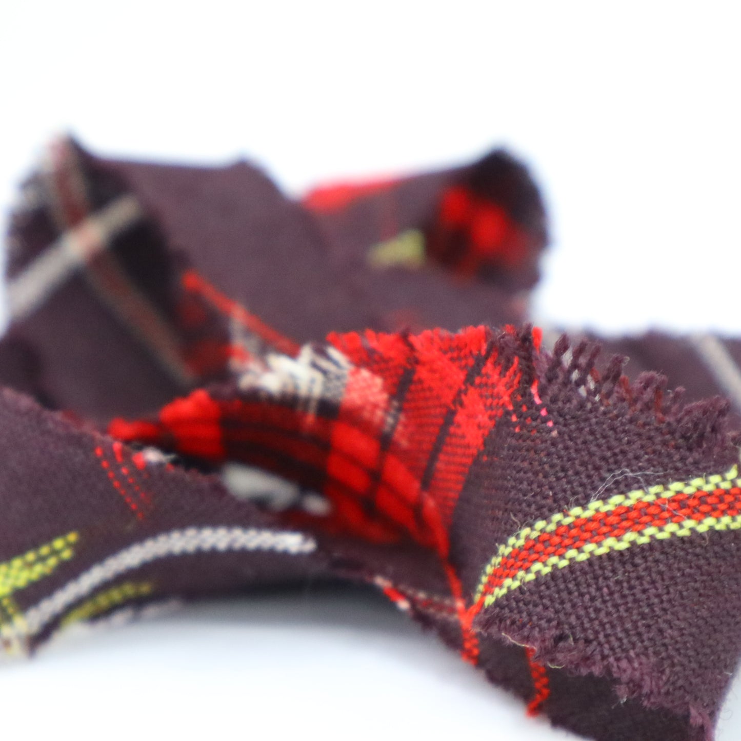 焦げ茶色に絣柄・ウール(Y02402005)