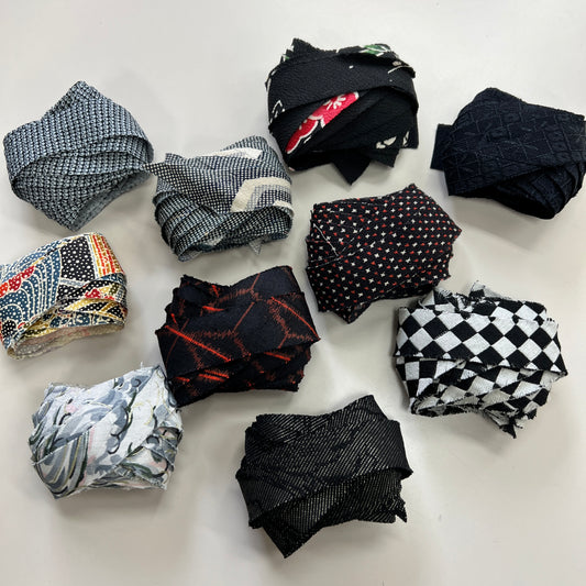 【オンラインストア限定】黒・グレー系キモノヤーン(10種計20m)