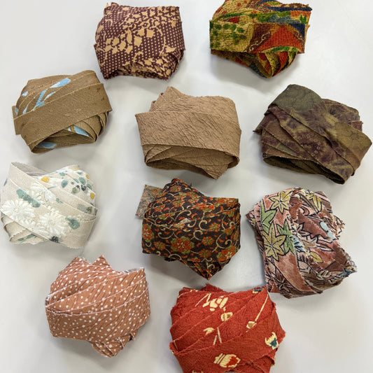 【オンラインストア限定】茶系キモノヤーン(10種計20m)