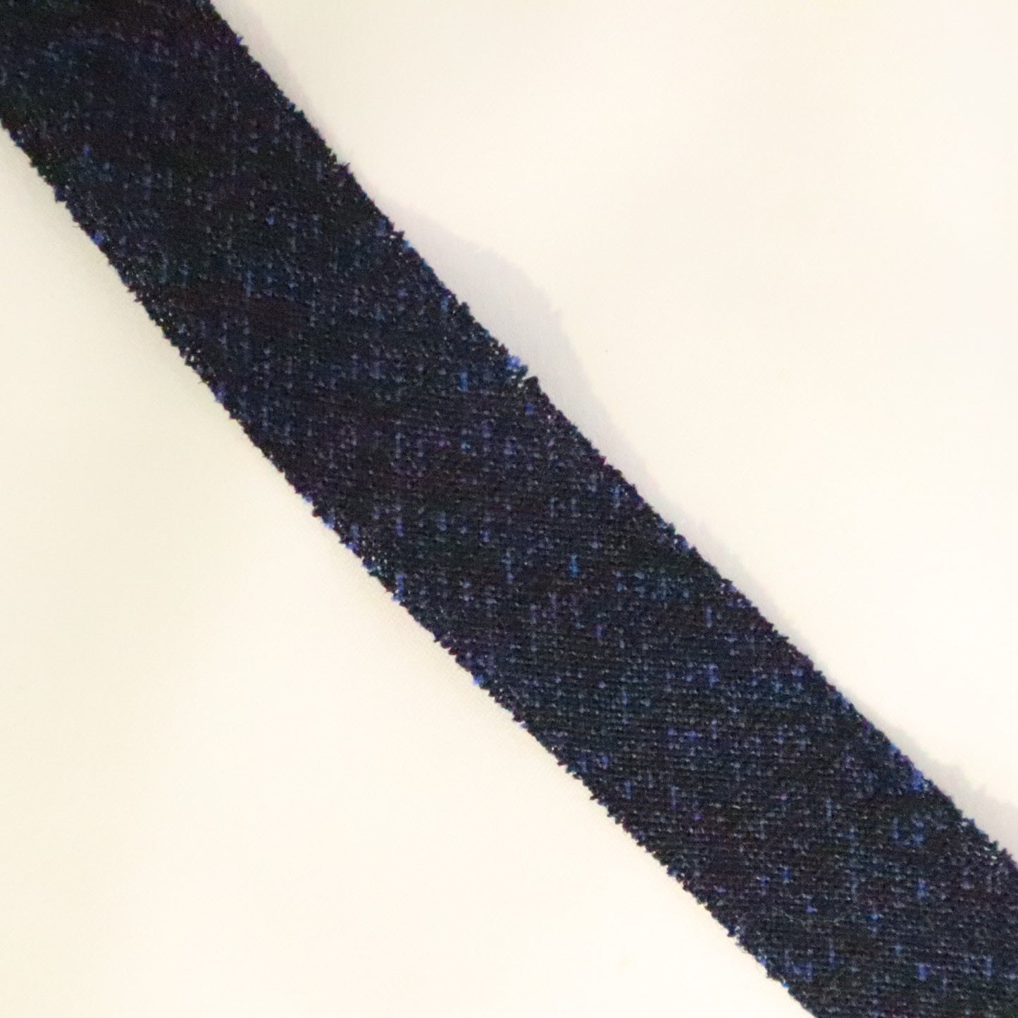 Black and indigo kasuri wool (Y02306007)