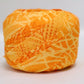 Tangerine color, thin pattern, synthetic fiber (Y02308022)