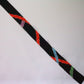 Colorful rope pattern/crepe on black (Y02311011)