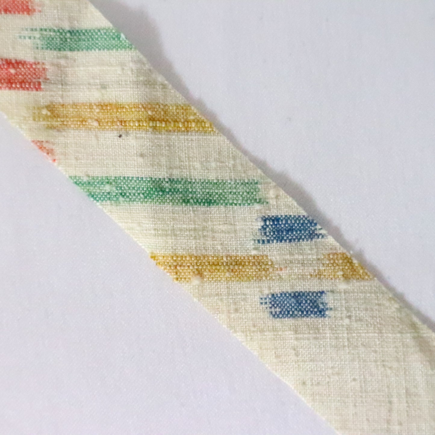 Colorful kasuri pattern/pongee (Y02310019)