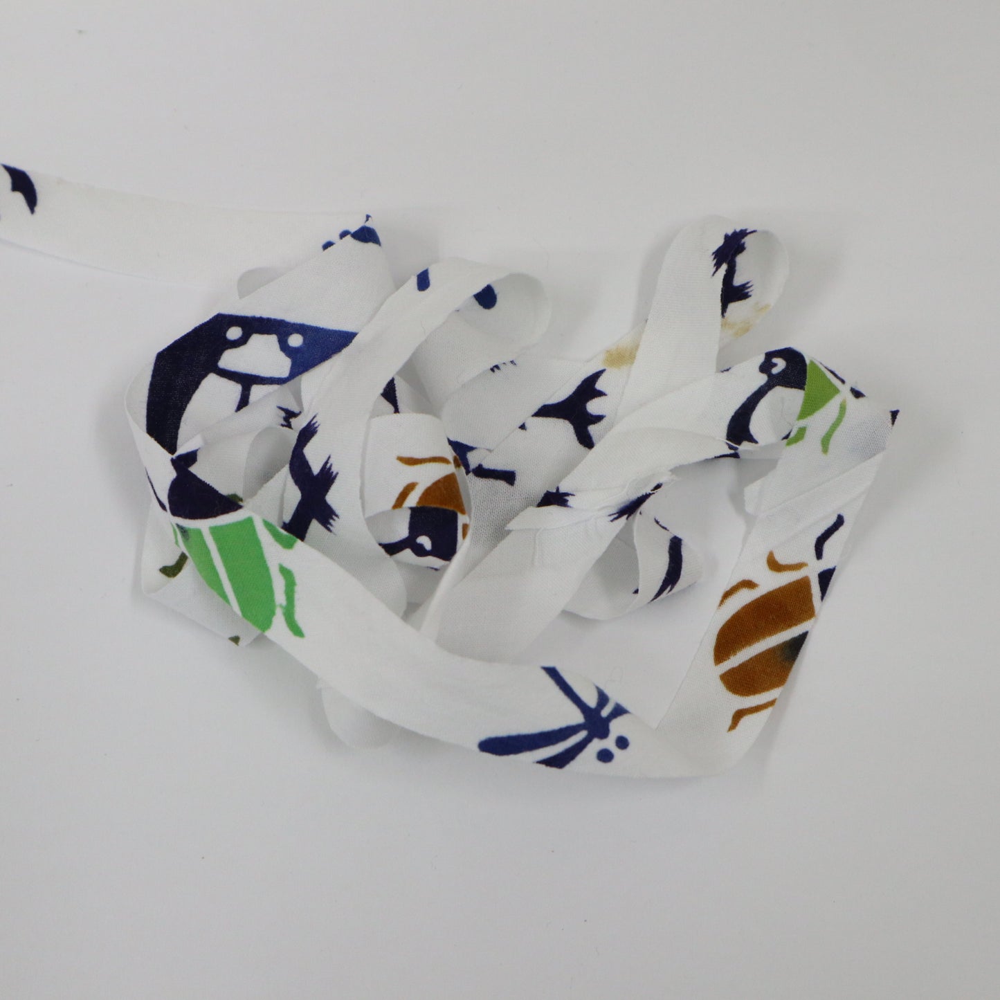 White Yukata Kabuto insect Stag beetle Dragonfly (Y02105009)