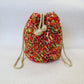 [Recipe book featured] Ruffle drawstring bag