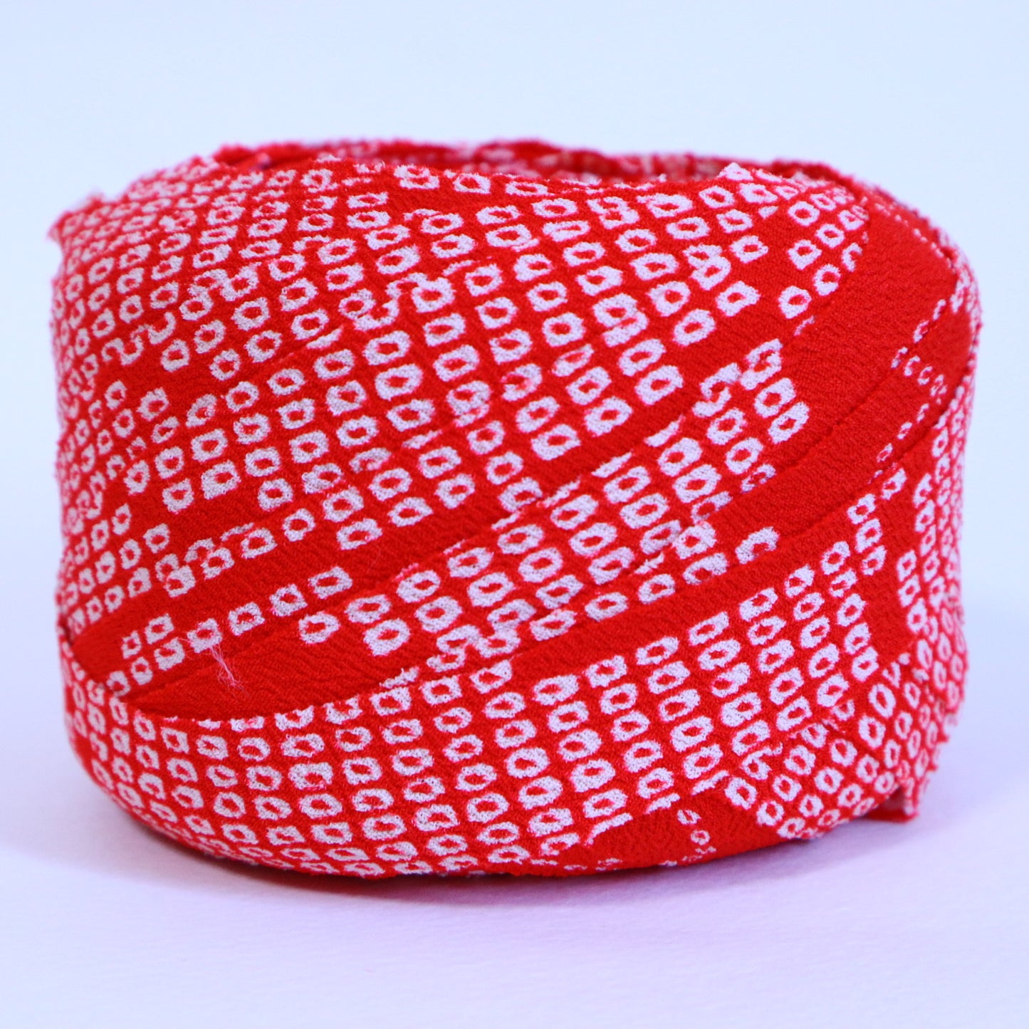 Red tie-dyed children's kimono (Y02507001②)