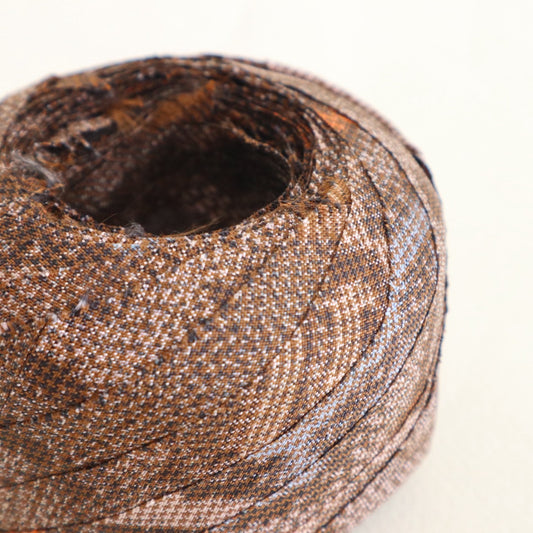 茶の大島紬(Y02512004）