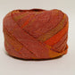 Orange, brick, and brown gradation with mixed weave (Y02601008)