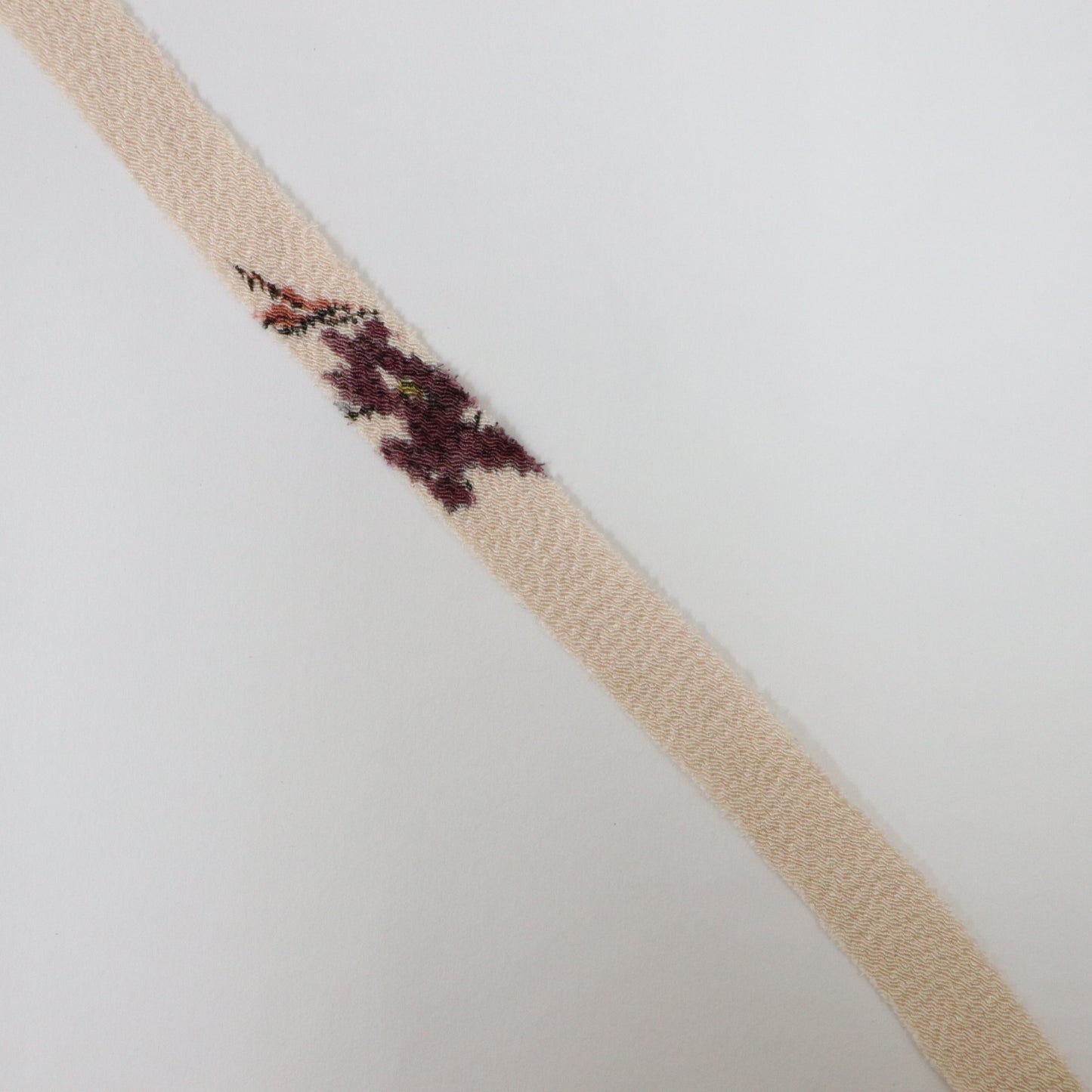 Light pink crepe with purple flowers (Y02012022)