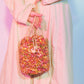 [Recipe book featured] Ruffle drawstring bag