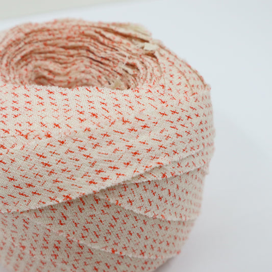 Red, navy blue, yellow, and white plaid pattern on black background, silk fabric (Y02311008)