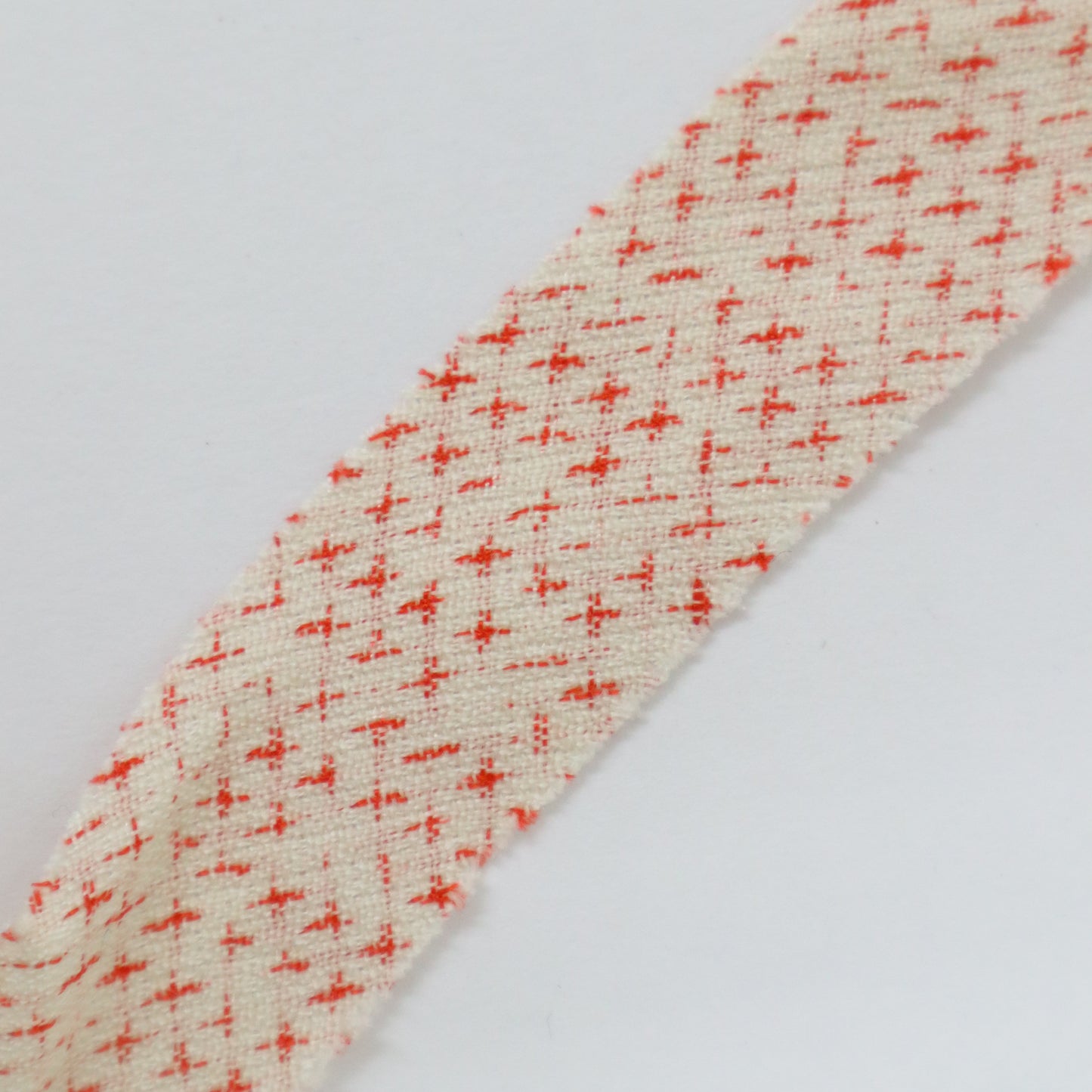 Red, navy blue, yellow, and white plaid pattern on black background, silk fabric (Y02311008)