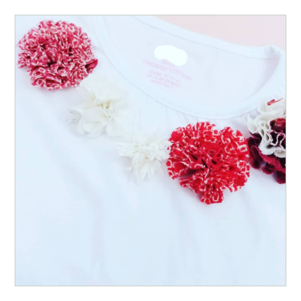 Cloth Flower Kit ~Shibori Flower and White Flower~