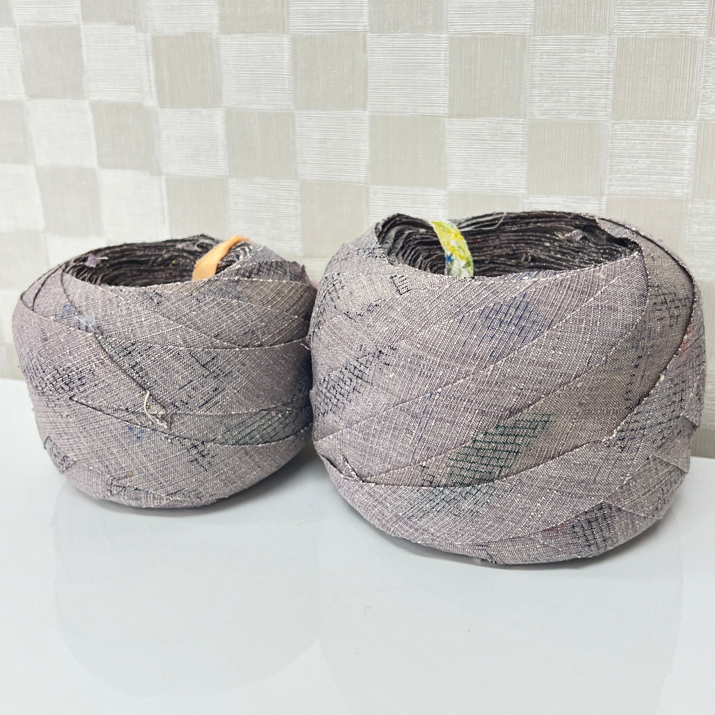 Frill bag yarn set (light purple)