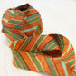 Orange/Chitose brown (yellow green) striped pattern (Y00000578)