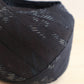 Navy blue almost black, kasuri pattern, pongee (YY02006071)