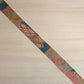 Light brown ground paper pattern Komon crepe (YY02008015)